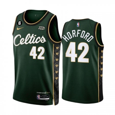 Dres Boston Celtics AL Horford 42 Nike 2022-23 City Edition Zelena Swingman